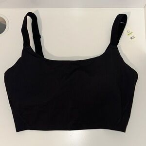 NWT Aerie Black Women's Sports Bra Size Large